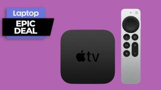 Apple TV 4K media player with Siri remote