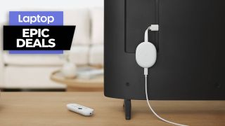 Chromecast streaming device with remote